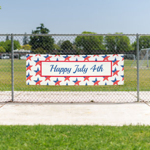 4. Juli Outdoorbanner Banner