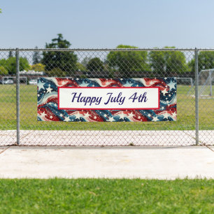 4. Juli Outdoorbanner Banner