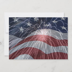 4. Juli Party Einladung um 7.50 Uhr