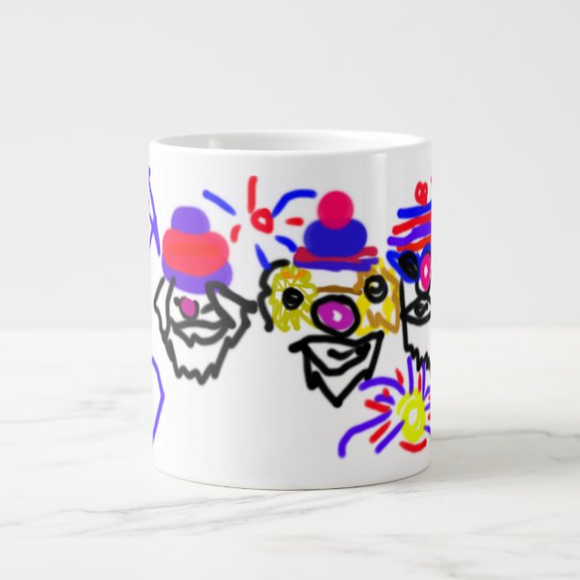 4. Juli-Party Jumbo-Tasse (Vorderseite)