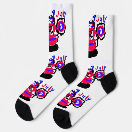 4. Juli-Party Socken