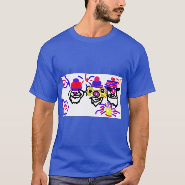 4. Juli-Party T-Shirt (Vorderseite)