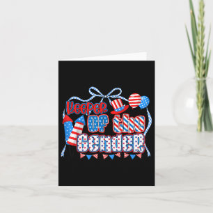 4. Juli Patriotic Baby Reveal Party Keeper von Karte