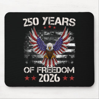 4. Juli Patriotisch 250. Jubiläum 250 Jahre Mousepad