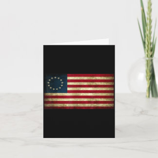 4. Juli Patriotische Betsy Ross-Schlachtschneise Karte