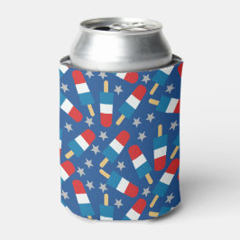 4. Juli Patriotische Popsikel Dosenkühler
