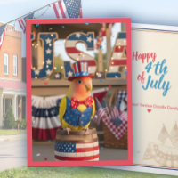 4. Juli Patriotischer Lovebird-Americana-Haustierv