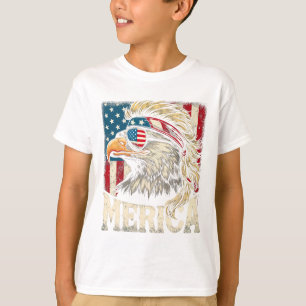 4. Juli Patriotischer Lustiger Adler 4. Juli USA M T-Shirt