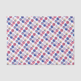 4. Juli Picknick! Seidenpapier