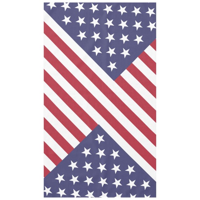 4. Juli Picnic US Flagge Tischdecke (Vorderseite)