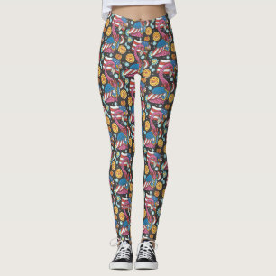 4. JULI PINK FLAMINGO, PATRIOTISCHE LEGGINGS Bird