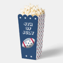 4. Juli Popcorn Gevor Box