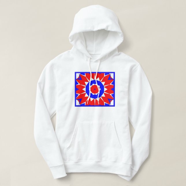4. Juli Pullover Hoodie (Design vorne)