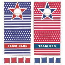 4. Juli, Red White and Blue Stars & Stripes