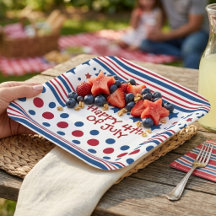 4. Juli Red White & Blue Patriotic