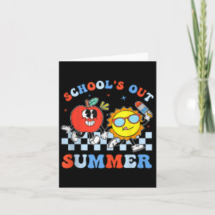 4. Juli Schule ist für Sommer-Abschluss-Tee ausgeg Karte