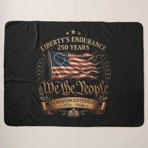 4. Juli Semiquincentennial 1776-2026 Sherpadecke