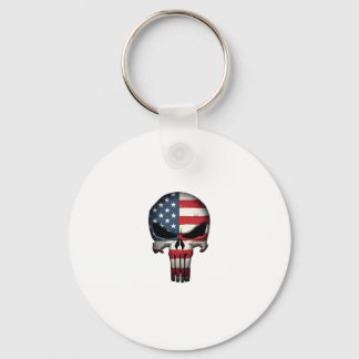 4. Juli-Shirt für Frauen Männer Amerikanische Flag Schlüsselanhänger