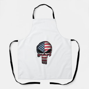 4. Juli-Shirt Für Frauen Männer Amerikanische Flag Schürze