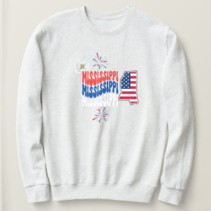 4. Juli/Sommer/Mississippi Sommer Sweatshirt
