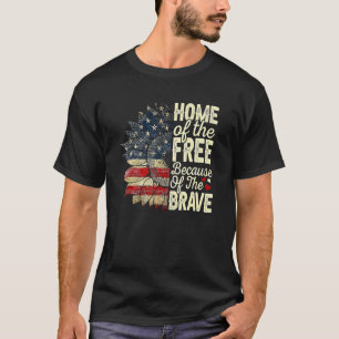 4. Juli Sonnenblumen Zuhause des Gratis wegen T-Shirt