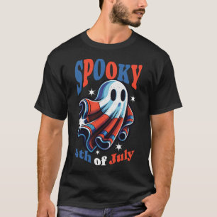 4. Juli Spooky Funny Patriot Spooky Vierten von T-Shirt