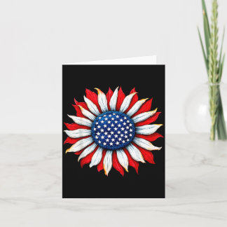 4. Juli Suower USA Amerikanische Flagge Patriotisc Karte