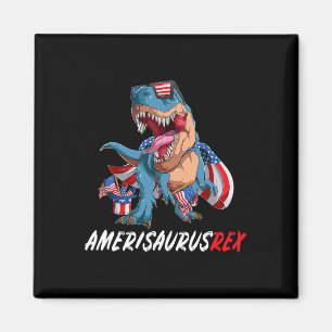 4. Juli T Rex Amerika Dinosaurier Unabhängigkeitst Magnet