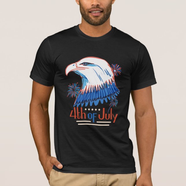 4. Juli T-Shirt (Vorderseite)