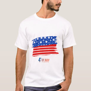 4. Juli T - Shirt Design   Patriotic Independenz