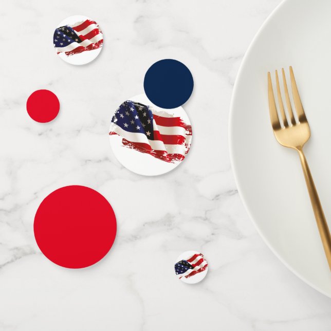 4. Juli Table Confetti Konfetti (Gruppe)