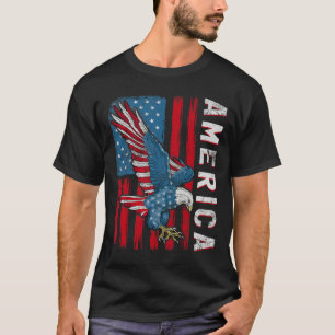 4. Juli Tag der Unabhängigkeit der amerikanischen T-Shirt