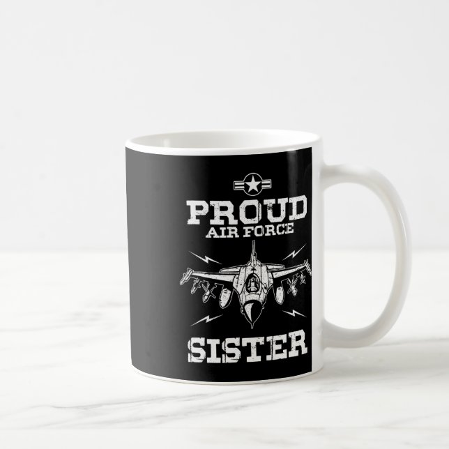 4. Juli Tag Sibling Stolz Luftwaffenregister Kaffeetasse (Rechts)