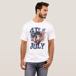 4. JULI - TEXASAN COW UNABHÄNGIGKEIT TAG T - Shirt