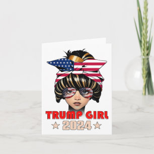 4. Juli Trump 45 47 Trump Girl Karte