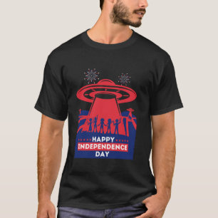 4. Juli UFO Alien Roswell Mars Vereinigte Staaten T-Shirt