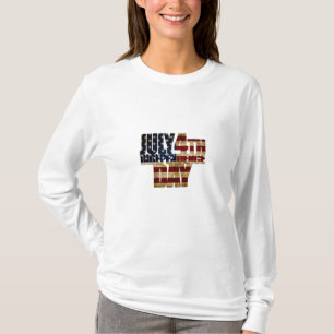4. Juli Unabhängigkeitstag 002 T-Shirt