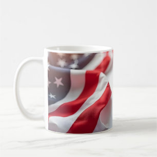 4. Juli Unabhängigkeitstag Patriotisches Design Kaffeetasse