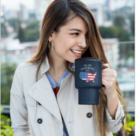 4. JULI-Unabhängigkeitstag Reisebecher