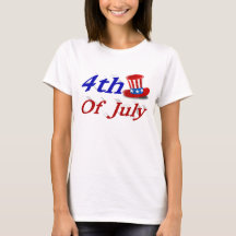 4. Juli Uncle Sam T - Shirt