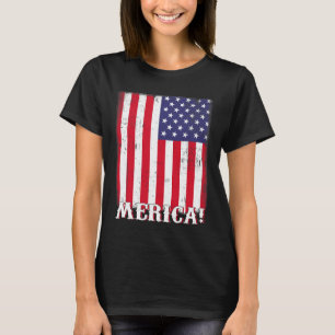 4. Juli US-amerikanische Flagge Patriotic T-Shirt