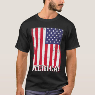 4. Juli US-amerikanische Flagge Patriotic T-Shirt