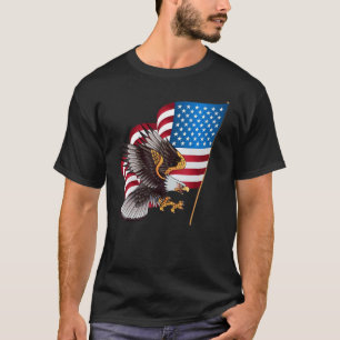 4. Juli US-Flagge American Patriotic Eagle 1 T-Shirt