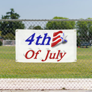 4. Juli US Flagge Banner