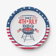 4. Juli US Flagge GRILLEN