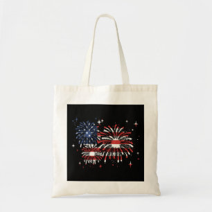 4. Juli USA Feuerwerk Tragetasche