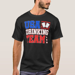 4. Juli: USA trinken Team Unabhängigkeit T-Shirt