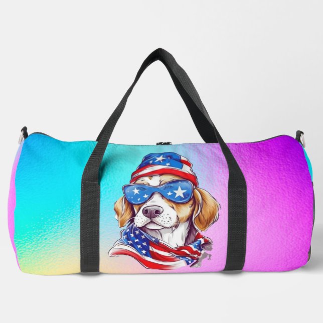 4. Juli Veröffentlichung von Hunden-66361 Duffle Bag (Vorderseite)