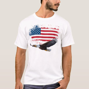 4. Juli Weiße T - Shirt der Männer.