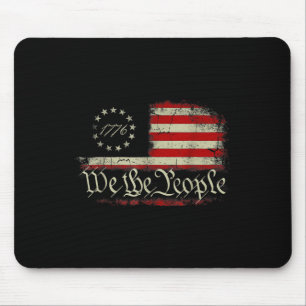4. Juli Wir das Volk Amerikaner 1776 alt amerikani Mousepad